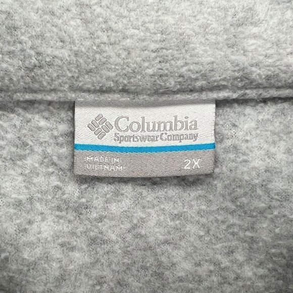 Columbia Men's Size XXL Three Lakes Full Zip Fleece Jacket - Picture 9 of 12